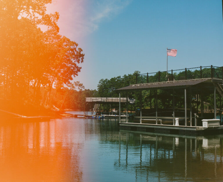 Memorial Day Weekend on Lake Lanier, Shot with Mamiya RZ67